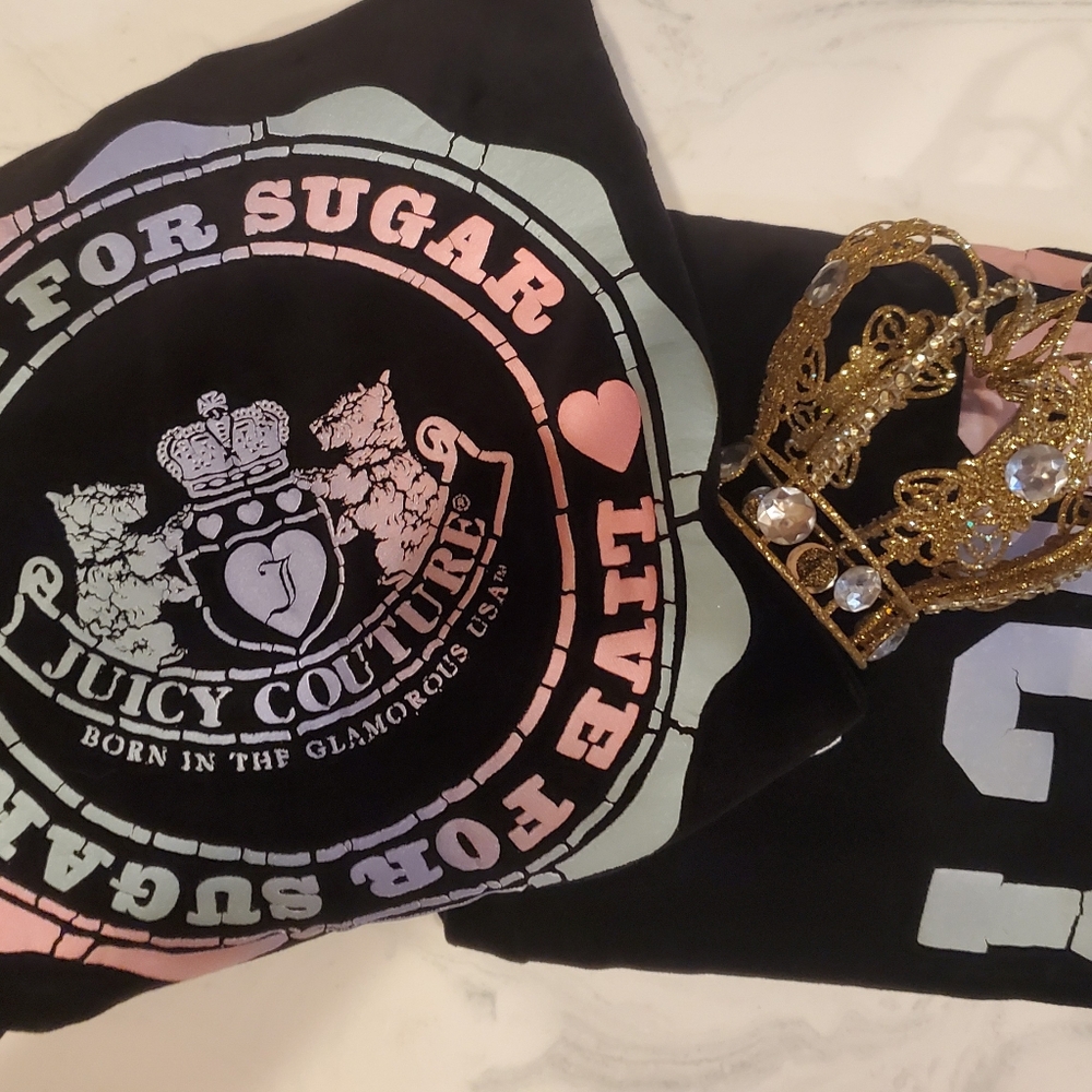 ***SOLD***Juicy Couture Iconic "Live For Sugar" Vintage Tracksuit! (L,P)